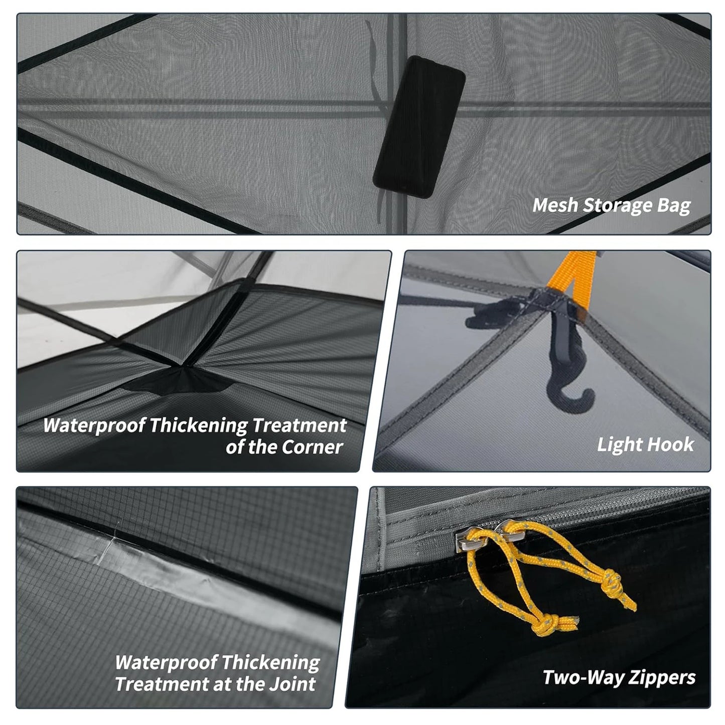 Naturehike Mongar Ultralight 2 Person Tent Waterproof PU3000mm Double Layer - Get Outside Today 25