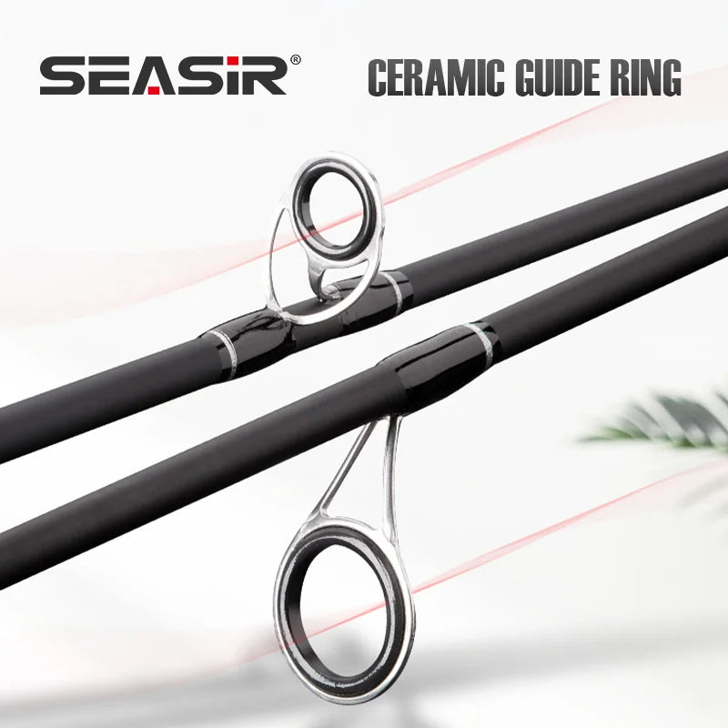 Seasir Dark Dragon MML Two Tip Rod Spinning Baitcasting