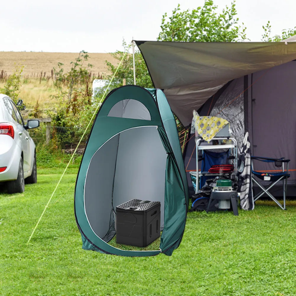 Portable Folding Car Toilet Bucket Strong Bearing Capacity