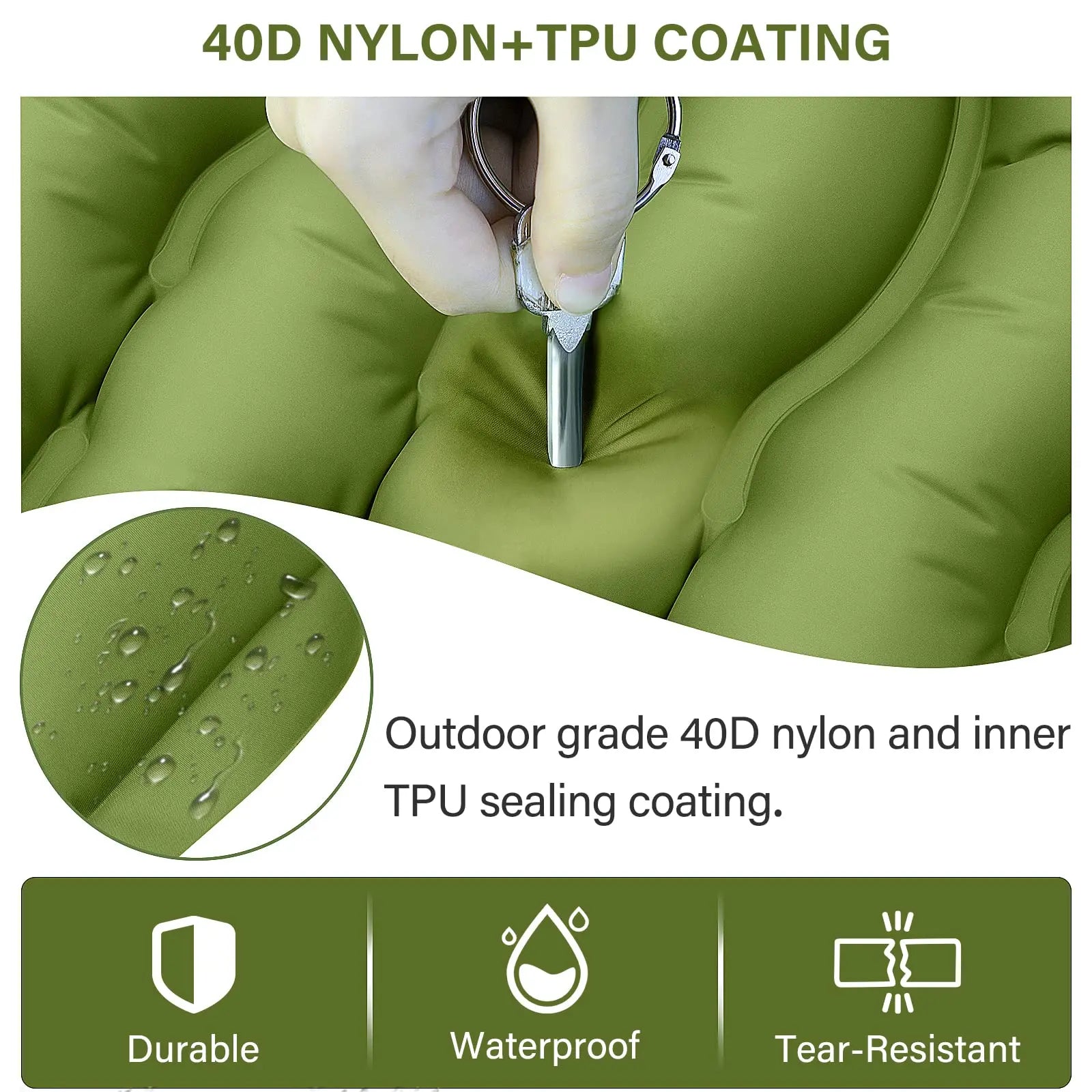 WESTTUNE Ultralight Camping Sleeping Pad With Built In Pillow And Foot Pump - Get Outside Today 25