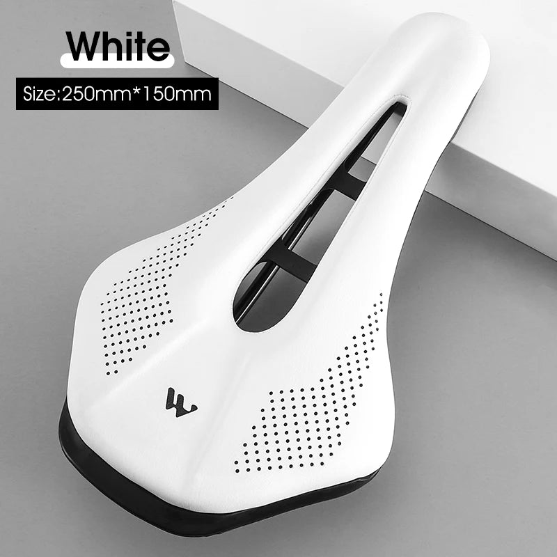 WEST BIKING Bicycle Saddle Seat Road Mountain Bike Cushion For Men Women PU Leather Shockproof Racing Saddle MTB Cycling Saddles