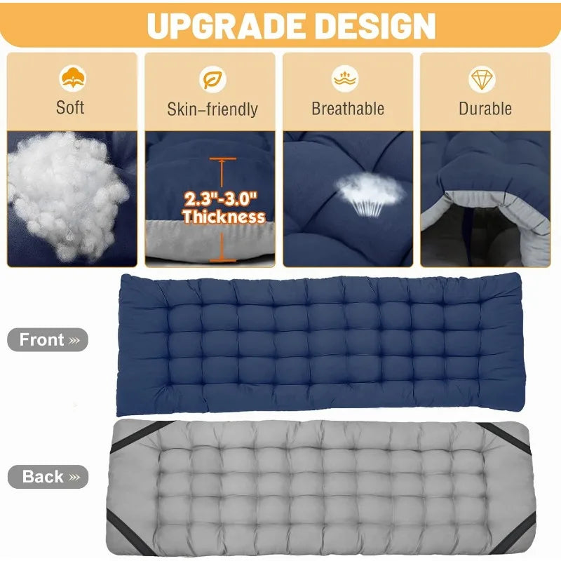 DoCred Folding Camping Cot with Mattress, 2 Pack Heavy Duty Cot - Get Outside Today 25