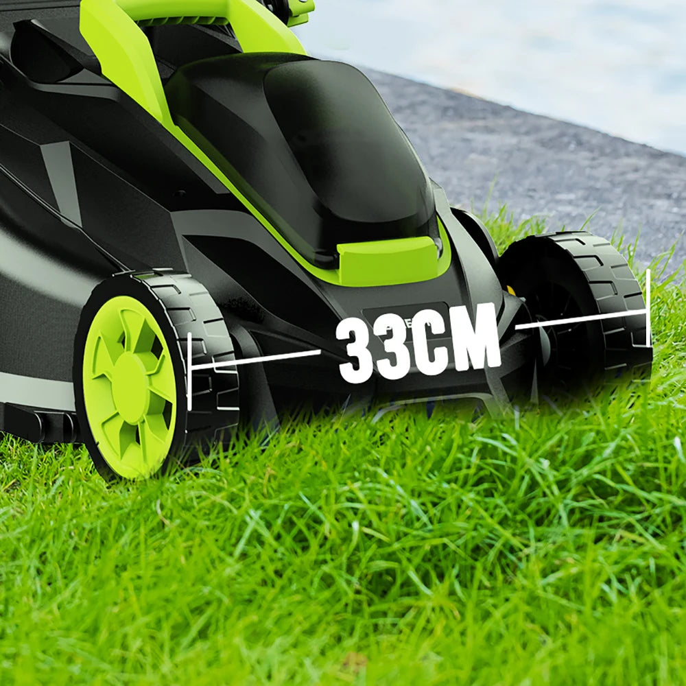 Deli 13 Inch Electric Lawn Mower 2 in 1 Lightweight Cordless Brushless 21V 4.0Ah - Get Outside Today 25