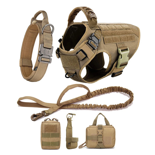 Large Dog Harness And Leash Set For German Shepherds And Malinois - Get Outside Today 25