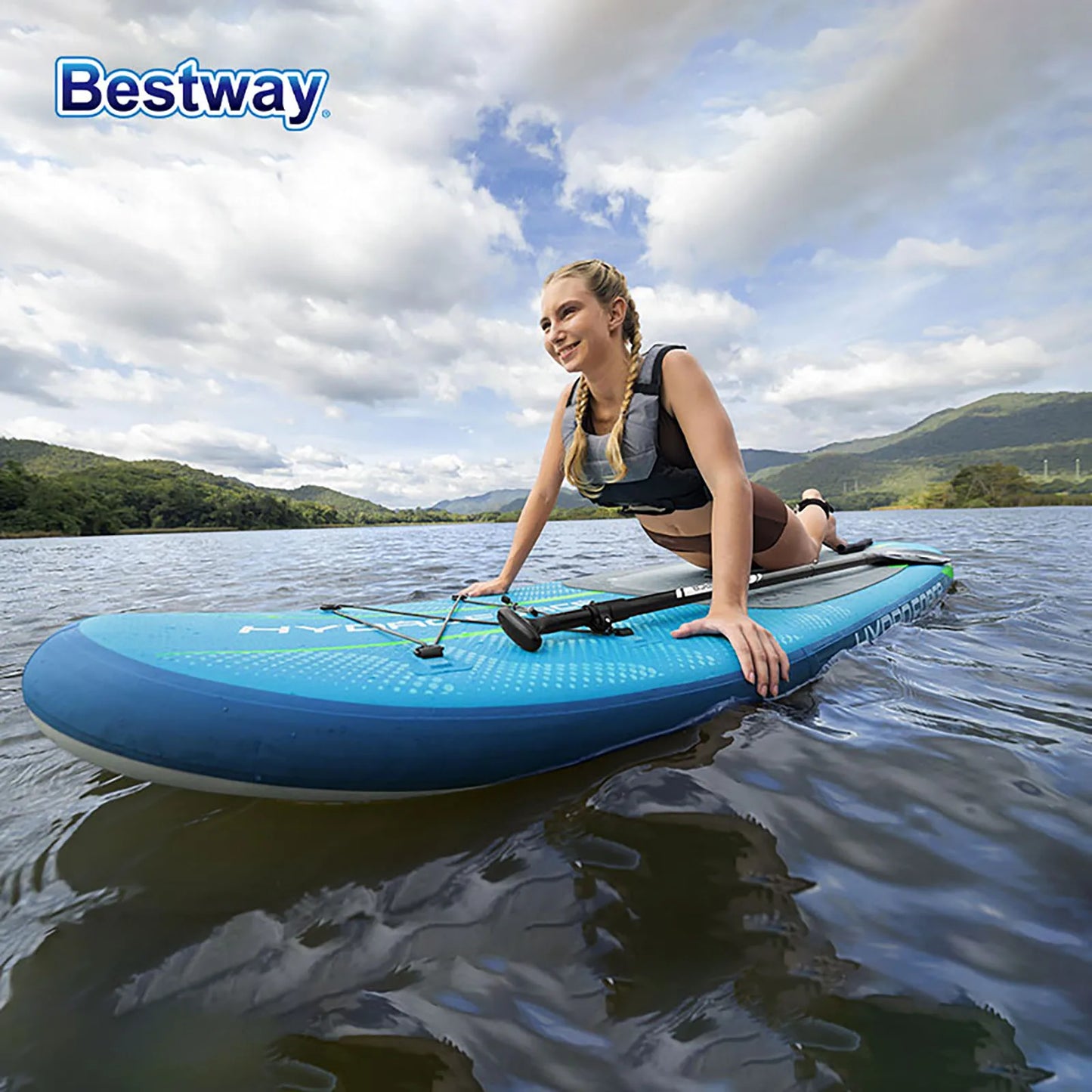 Bestway 6532A Inflatable Stand Up Paddle Board For Adults