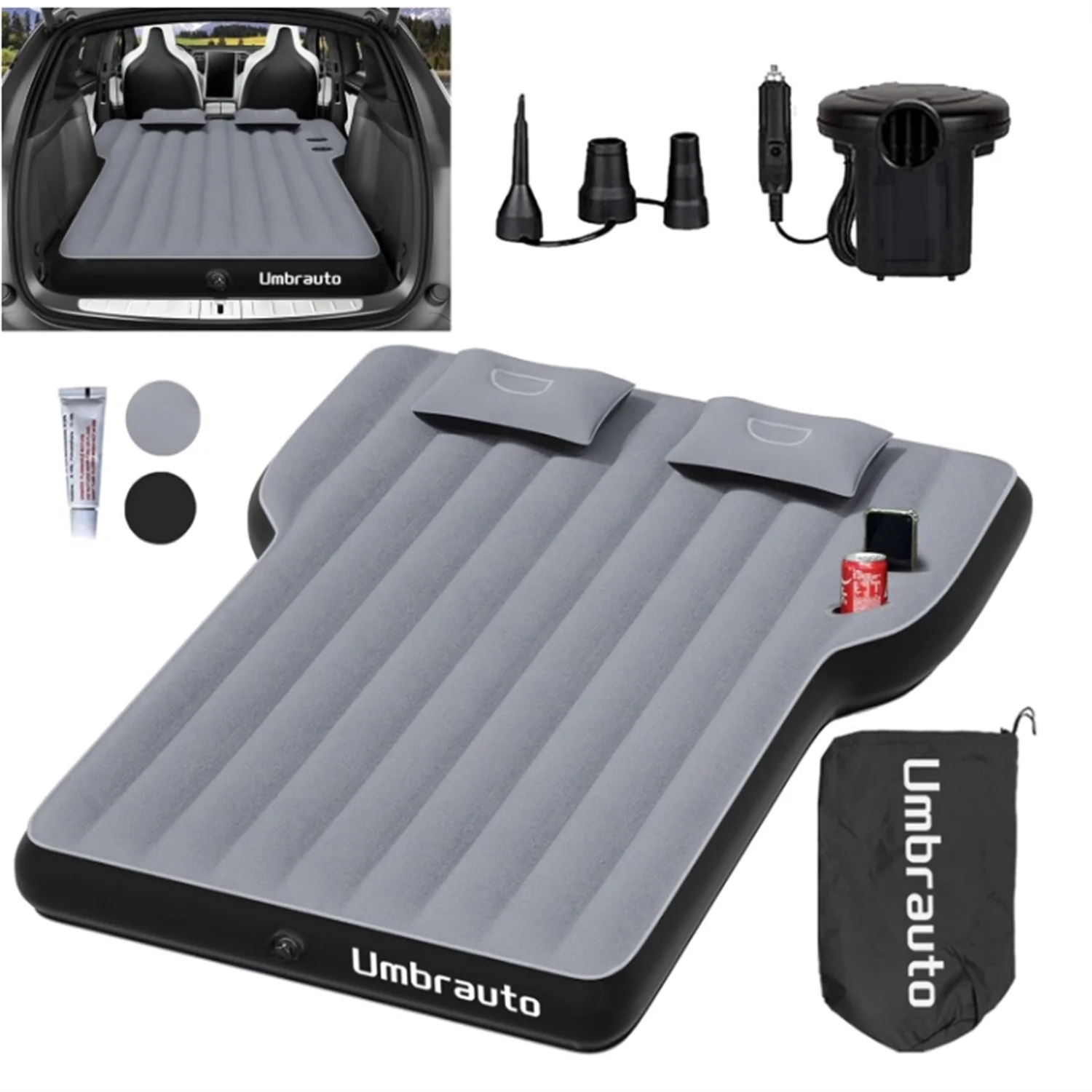 Umbrauto for Tesla Model Y Air Mattress 2024 Inflatable Camping Airbed - Get Outside Today 25
