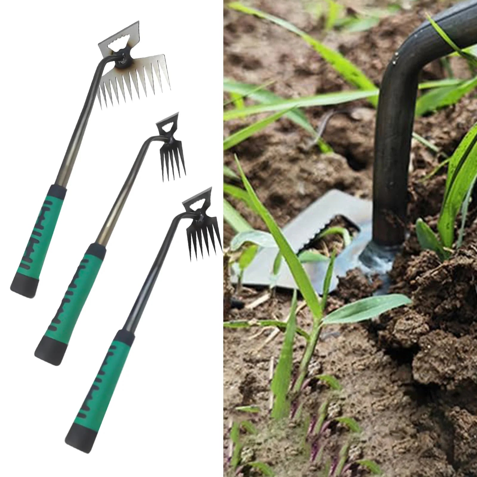 Steel Garden Weeder With Durable Cutting Edges For Vegetable Gardening - Get Outside Today 25