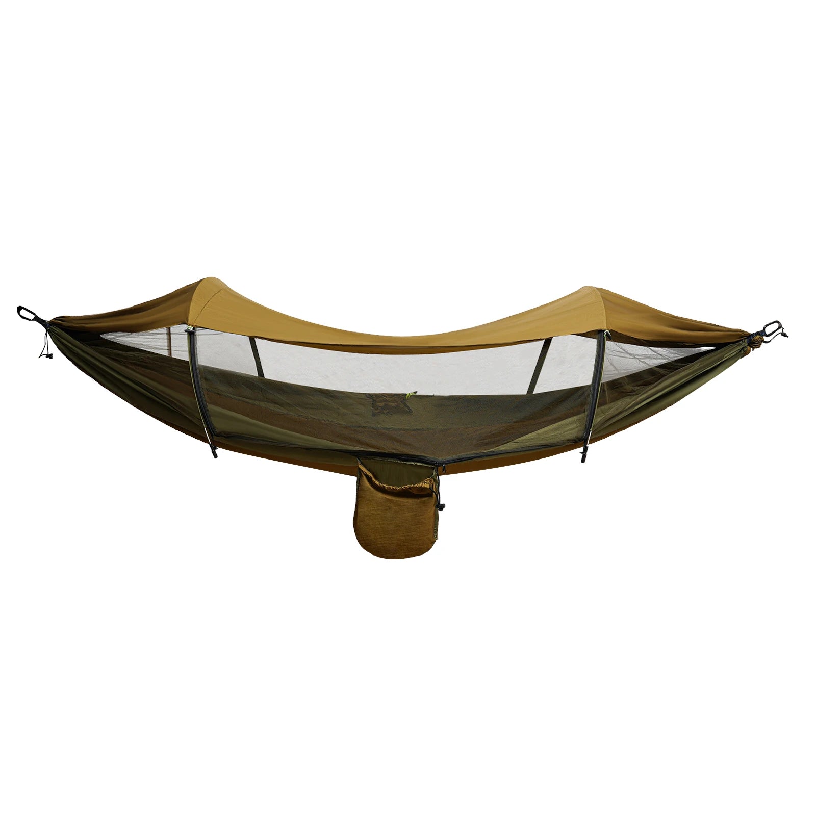 Portable Camping Hammock Anti-mosquito And Anti-Sun Hammocks For Traveling, Hiking, jungle adventures, etc Camouflage/Green - Get Outside Today 25